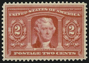 Sale Number 910, Lot Number 62, Louisiana Purchase and Jamestown Issues