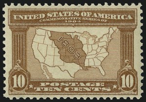 Sale 910, Lot 65, Louisiana Purchase and Jamestown Issues