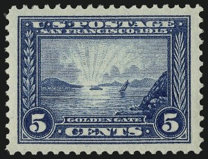 Sale Number 910, Lot Number 77, 1913-15 Panama-Pacific Issue
