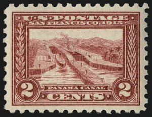 Sale 910, Lot 82, 1913-15 Panama-Pacific Issue