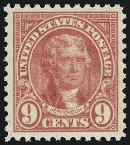 Sale 910, Lot 95, 1922 and Later Issues (Scott 537 to 573a)