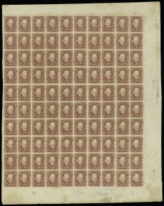 Sale 913, Lot 1010, Confederate States Sheet