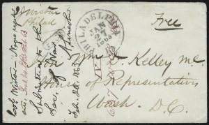 Sale 913, Lot 503, Stampless Covers