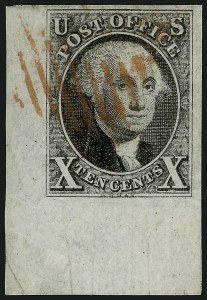 Sale 913, Lot 513, 1847 Issue