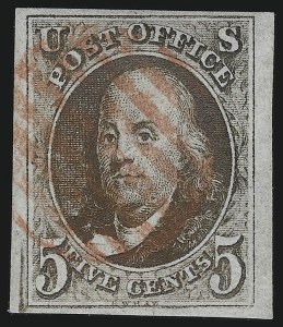 Sale 913, Lot 520, 1847 Issue