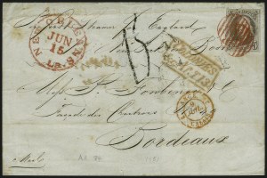 Sale 913, Lot 522, 1847 Issue