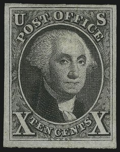 Sale 913, Lot 524, 1847 Issue