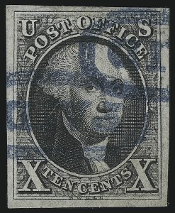 Sale 913, Lot 525, 1847 Issue