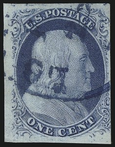 Sale 913, Lot 535, 1c 1851-56 Issue