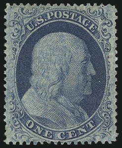Sale 913, Lot 568, 1c 1857-60 Issue