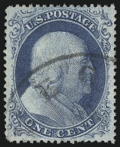 Sale 913, Lot 569, 1c 1857-60 Issue