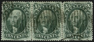 Sale 913, Lot 586, 10c-90c 1857-60 Issue