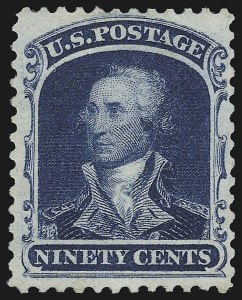 Sale 913, Lot 605, 1875 Reprint of 1857-60 Issue