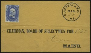 Sale 913, Lot 608, 1861-66 Issue