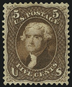 Sale 913, Lot 627, 1861-66 Issue