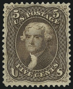Sale 913, Lot 629, 1861-66 Issue