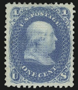 Sale 913, Lot 645, 1867-68 Grilled Issue