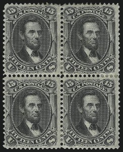 Sale 913, Lot 655, 1867-68 Grilled Issue