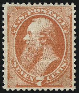 Sale 913, Lot 726, 1870-88 Bank Note Issues (Scott 145 thru 166)