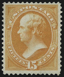 Sale 913, Lot 731, 1870-88 Bank Note Issues (Scott 145 thru 166)