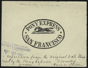 Sale 913, Lot 954, Western Expresses