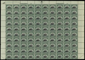 Sale 913, Lot 983, Complete Sheets and Panes
