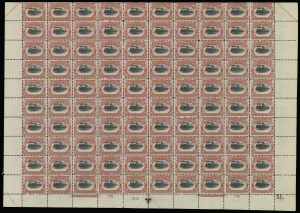 Sale 913, Lot 984, Complete Sheets and Panes