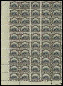 Sale 913, Lot 987, Complete Sheets and Panes