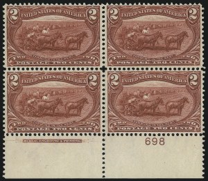 Sale 914, Lot 1165, 1898 Trans-Mississippi Issue