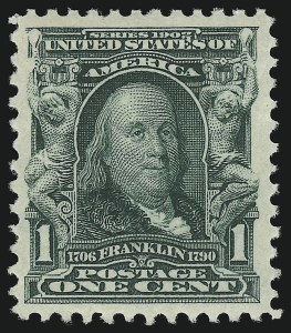 Sale 914, Lot 1221, 1902-08 Issues (Scott 300 thru 320)