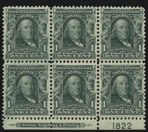 Sale 914, Lot 1222, 1902-08 Issues (Scott 300 thru 320)