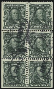 Sale 914, Lot 1225, 1902-08 Issues (Scott 300 thru 320)