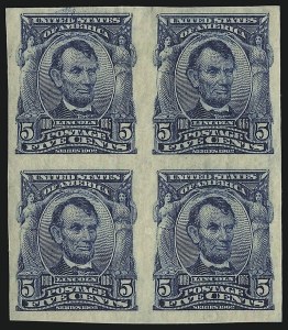Sale 914, Lot 1283, 1902-08 Issues (Scott 300 thru 320)