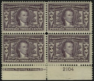 Sale 914, Lot 1298, Louisiana Purchase, Jamestown Issues