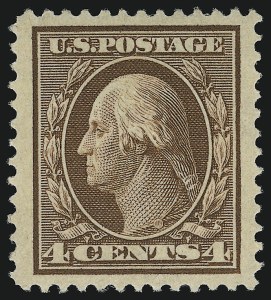 Sale 914, Lot 1324, 1908-09 Washington-Franklin Issues (Scott 331 thru 356)