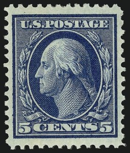 Sale 914, Lot 1325, 1908-09 Washington-Franklin Issues (Scott 331 thru 356)