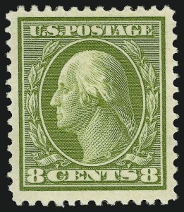 Sale 914, Lot 1326, 1908-09 Washington-Franklin Issues (Scott 331 thru 356)
