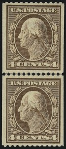 Sale 914, Lot 1361, 1908-09 Washington-Franklin Issues (Scott 331 thru 356)