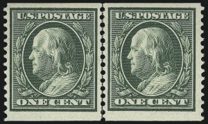 Sale 914, Lot 1367, 1908-09 Washington-Franklin Issues (Scott 331 thru 356)