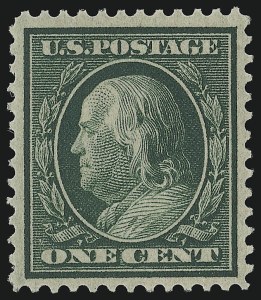 Sale 914, Lot 1389, Washington-Franklin Issues (Bluish Paper)