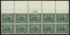 Sale 914, Lot 1484, 1913-15 Panama-Pacific Issue (Scott 397 thru 404)