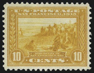 Sale Number 914, Lot Number 1490, 1913-15 Panama-Pacific Issue (Scott 397 thru 404)