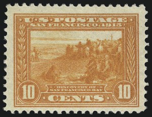 Sale 914, Lot 1493, 1913-15 Panama-Pacific Issue (Scott 397 thru 404)