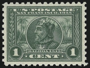 Sale 914, Lot 1496, 1913-15 Panama-Pacific Issue (Scott 397 thru 404)