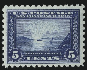 Sale 914, Lot 1500, 1913-15 Panama-Pacific Issue (Scott 397 thru 404)