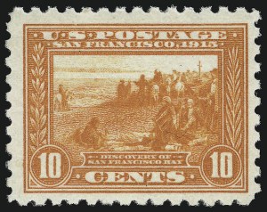 Sale 914, Lot 1505, 1913-15 Panama-Pacific Issue (Scott 397 thru 404)