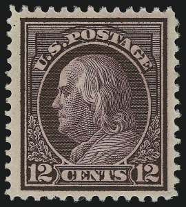Sale 914, Lot 1535, 1912-23 Issues (Scott 405 to 423)