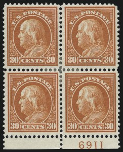 Sale 914, Lot 1545, 1912-23 Issues (Scott 405 to 423)