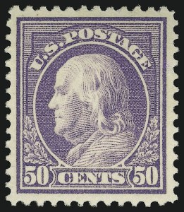 Sale 914, Lot 1552, 1912-23 Issues (Scott 405 to 423)