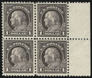 Sale 914, Lot 1733, 1912-23 Issues (Scott 491 to 519)